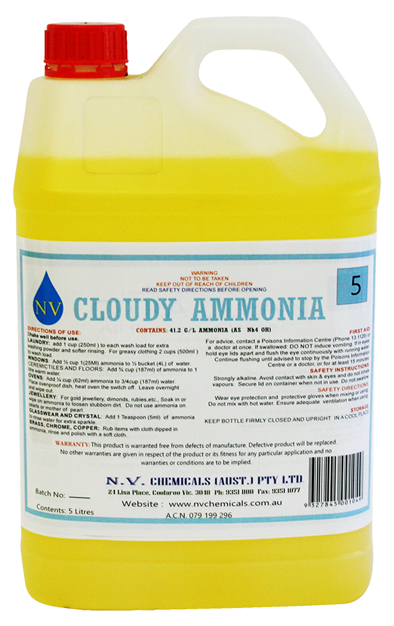 Cloudy Ammonia