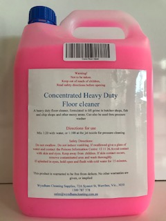 Concentrated Heavy Duty Floor Cleaner
