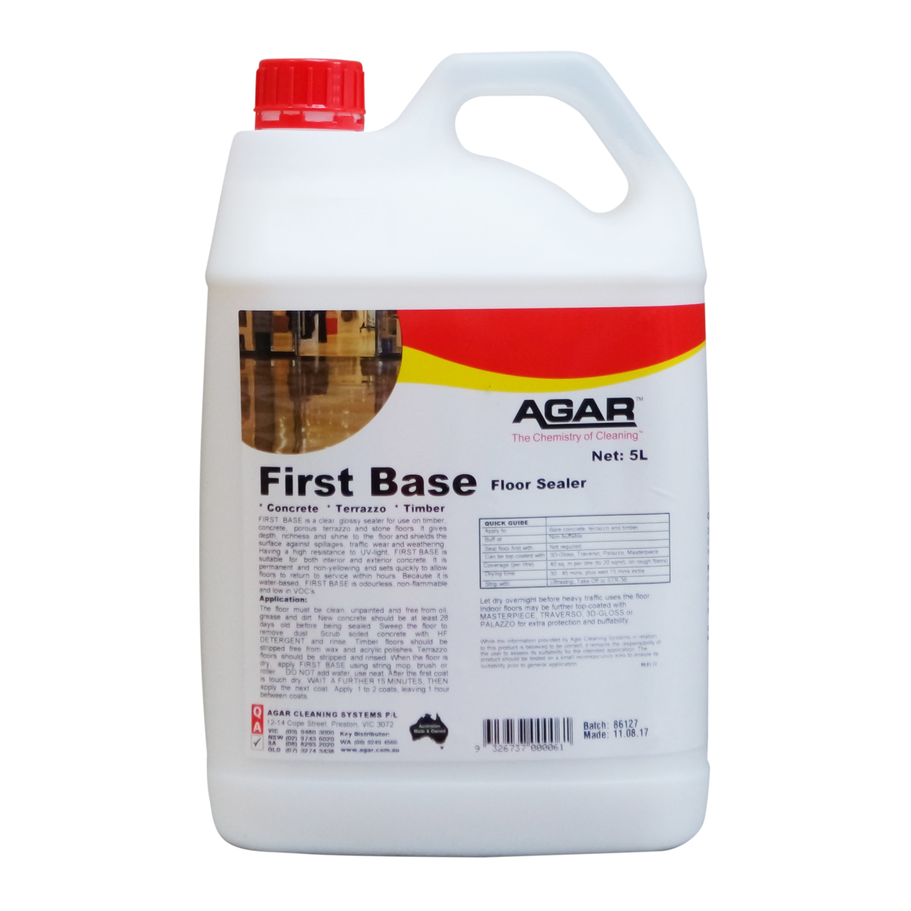 Agar First Base Floor Sealer