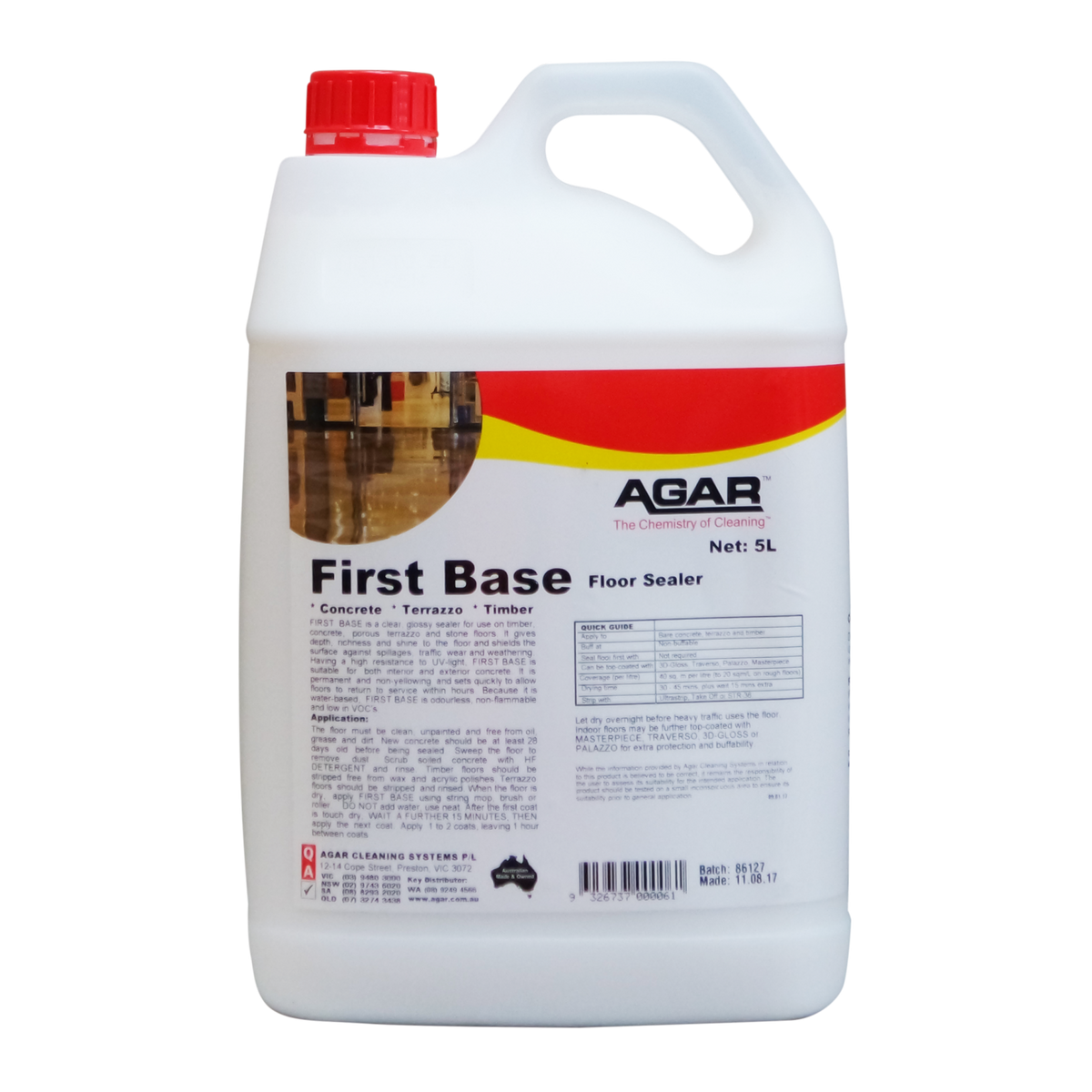 Agar First Base Floor Sealer