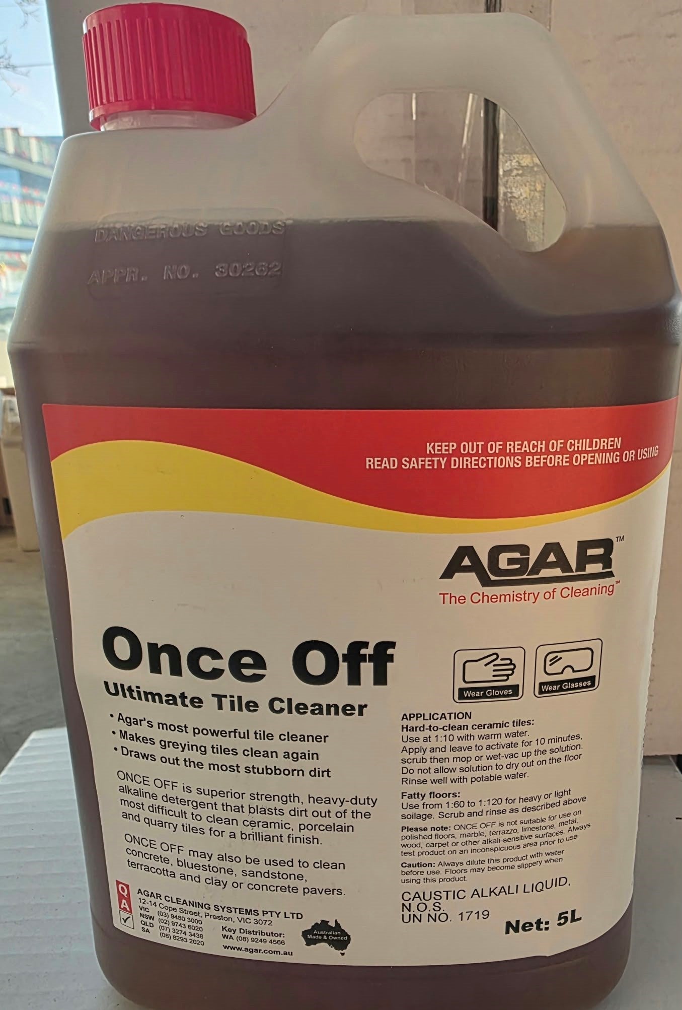 Agar Once Off