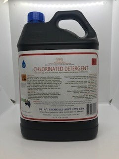 Chlorinated detergent