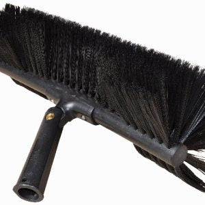 Broom head swivel handle