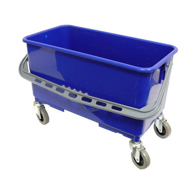 window washing bucket with casters, 22 litre